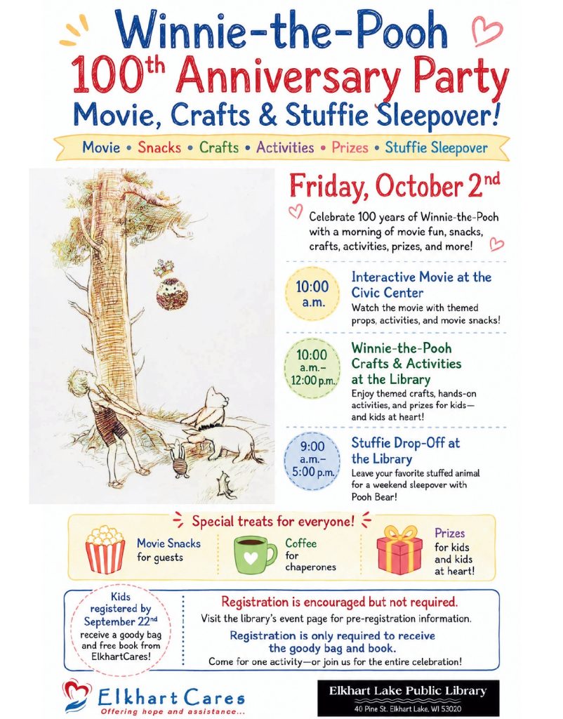 Winnie the Pooh Anniversary Party October 2